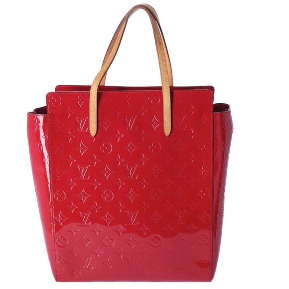 Louis Vuitton Catalina NS Monogram Vernis Tote Bag M90013 Rose Indian - Picture 1 of 10